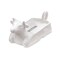 Farmhouse Christmas White Stoneware Cow Shaped Butter Dish 9.65"L x 3.7"W x 4.0"H